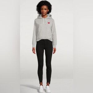 Frame Le Skinny de Jeanne Jeans with Raw Step Hem